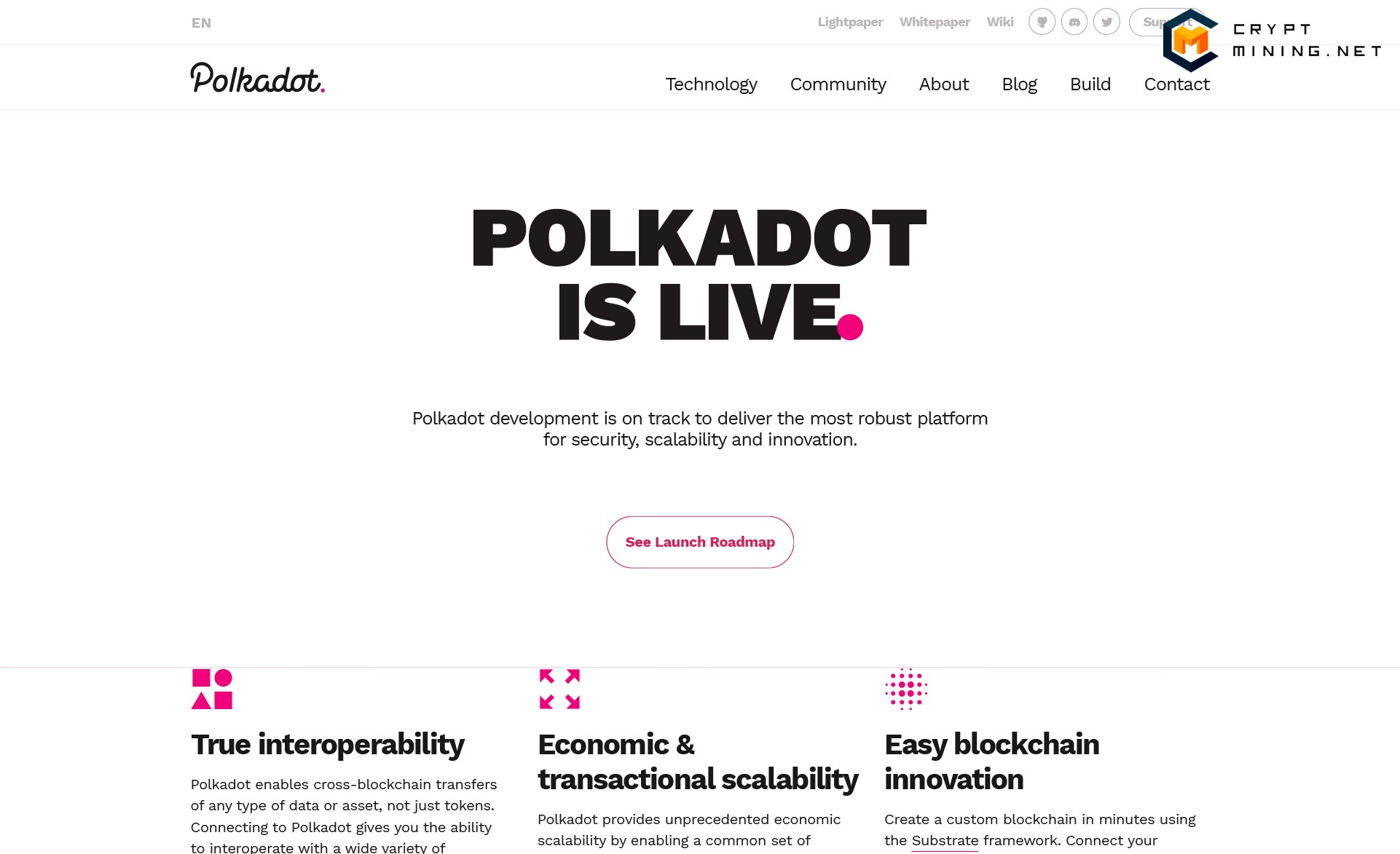 Polkadot Стоимость