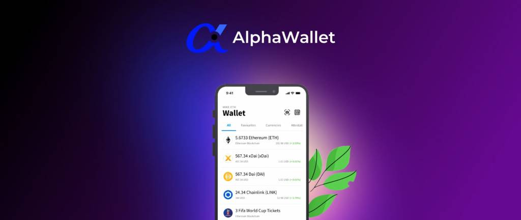 Криптовалютный кошелек Alpha Wallet